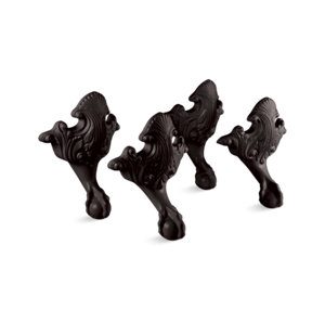 Iron Works® Historic ball-and-claw feet - K-1103-P5