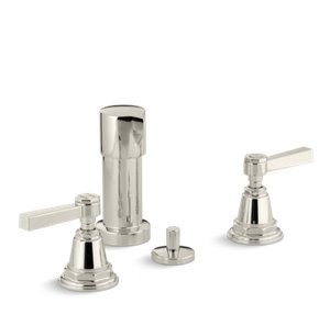 Pinstripe® Pure Vertical spray bidet faucet with lever handles - K-13142-4A-SN