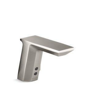Geometric Touchless faucet with Insight technology, Hybrid-powered - K-7516-VS