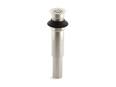 Decorative grid drain without overflow - K-7107-SN