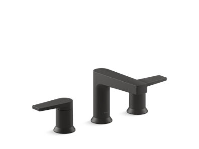 Taut® Widespread faucet - K-97100-4-BL