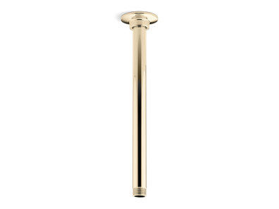 12" ceiling-mount single-function rainhead arm and flange - K-7392-AF