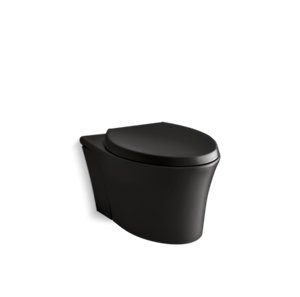 Veil® Wall-hung compact elongated toilet, dual-flush - K-6299-7