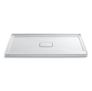 Archer® 60" x 36" alcove shower base, center drain - K-9479-0