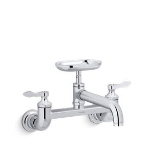 Clearwater® Kitchen sink faucet - K-20902-4-CP
