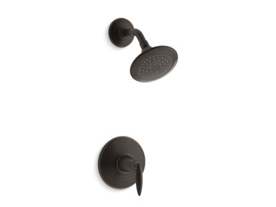 Alteo® Rite-Temp® shower trim with lever handle and 2.5 gpm showerhead - K-TS45106-4-2BZ