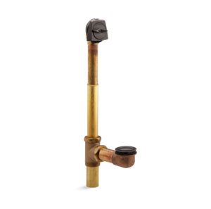 Clearflo 2" adjustable pop-up drain with high volume and tailpiece - K-7167-2BZ