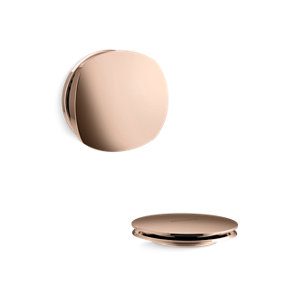 Pure Flo Rotary-turn bath drain trim - K-T37391-RGD