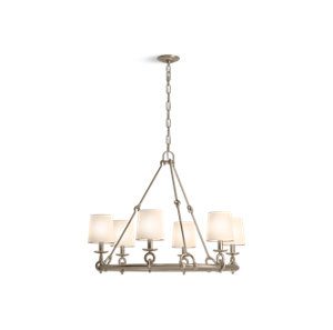 Terret 36" Six-light chandelier - K-27749-CH06-BVL