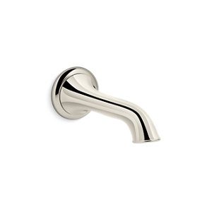 Artifacts® Wall-mount bath spout with flare design - K-72791-SN