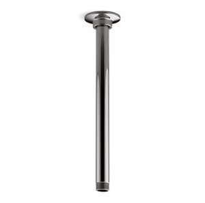 12" ceiling-mount single-function rainhead arm and flange - K-7392-TT