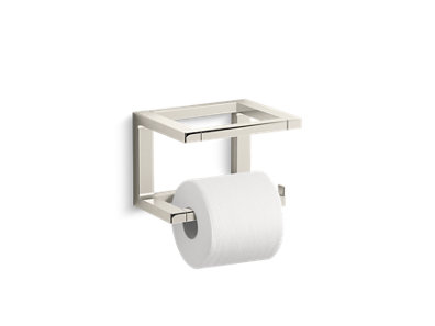 Draft® Pivoting toilet paper holder - K-31750-SN