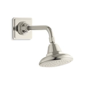 Pinstripe® 2.5 gpm single-function showerhead with Katalyst® air-induction technology - K-13137-AK-SN