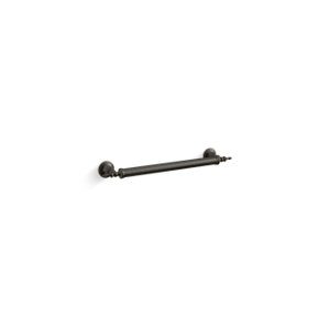 Decorative 18" grab bar - K-26529-2BZ