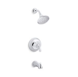 Forté® Rite-Temp® bath and shower trim with NPT spout and 1.75 gpm showerhead - K-TS10274-4G-CP