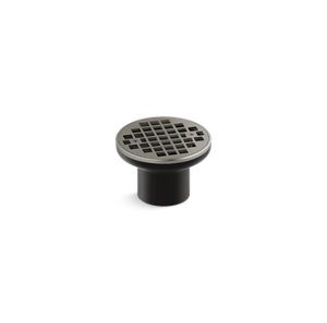 Clearflo Round brass tile-in shower drain (drain body not included) - K-22666-BN