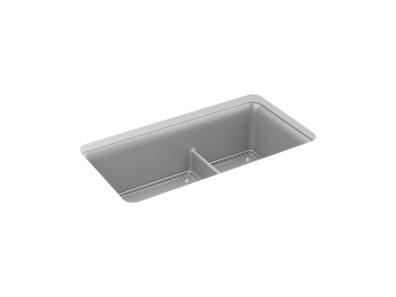 Cairn® Smart Divide® 33-1/2" undermount kitchen sink - K-27786-CM4