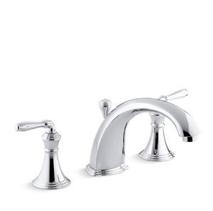 Devonshire® Deck-mount bath faucet trim with diverter - K-T387-4-CP