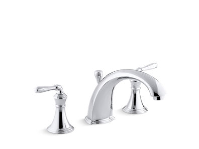 Devonshire® Deck-mount bath faucet trim with diverter - K-T387-4-CP