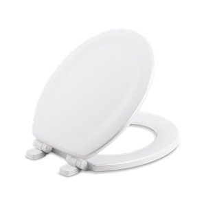 Stonewood® Quiet-Close round-front toilet seat - K-20467-0
