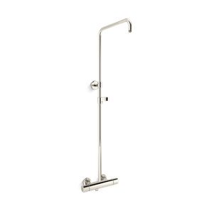 Occasion Two-Way exposed thermostatic valve and shower column kit - K-27031-9-SN
