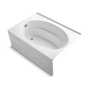 Windward® 60" x 42" alcove bath with integral apron and left-hand drain - K-1113-LA-0