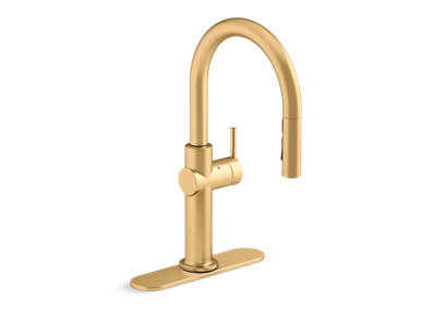 Crue® Touchless pull-down kitchen sink faucet with KOHLER® Konnect and three-function sprayhead - K-22974-WB-2MB