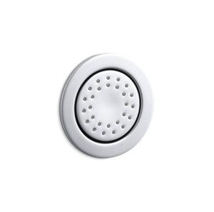 WaterTile® Round 1.0 gpm 27-nozzle body spray with Katalyst® air-induction technology - K-77119-CP