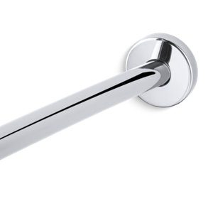 Expanse® Contemporary design curved shower rod - K-9351-S