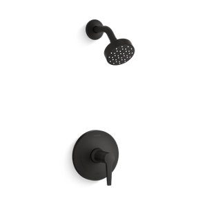 Pitch® Rite-Temp® shower trim with 1.75 gpm showerhead - K-TS97077-4G-BL