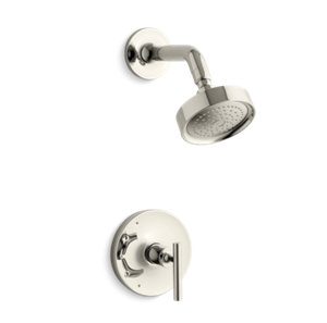 Purist® Rite-Temp® shower trim kit with lever handle, 2.5 gpm - K-TS14422-4-SN