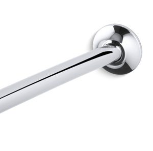 Expanse® Curved shower rod - transitional design - K-9350-S