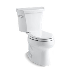 Wellworth® Two-piece elongated 1.28 gpf toilet with insulated tank - K-3998-U-0