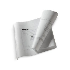Underscore® Undermount installation kit for K-5717/K-5718 Underscore® baths - K-886-NA