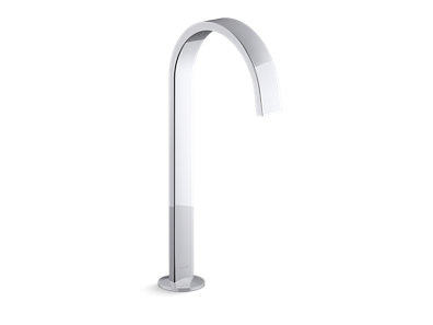 Components® Bathroom sink spout with Ribbon design, 1.2 gpm - K-77966-CP