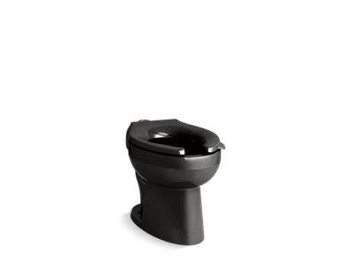 Wellcomme Ultra Floor-mount top spud flushometer bowl with bedpan lugs - K-96053-L-7