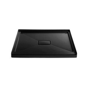 Archer® 48" x 48" single threshold center drain shower base with removable cover - K-9394-7