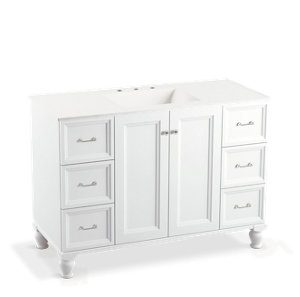 Damask® 48" bathroom vanity cabinet - K-99522-LG-1WA