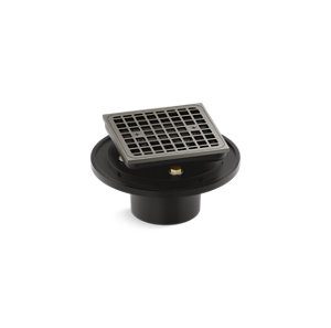 Clearflo Square brass tile-in shower drain - K-22673-BN