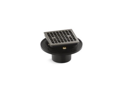 Clearflo Square brass tile-in shower drain - K-22673-BN