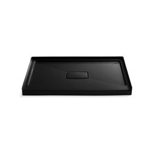 Archer® 48" x 36" single threshold center drain shower base with removable cover - K-9397-7