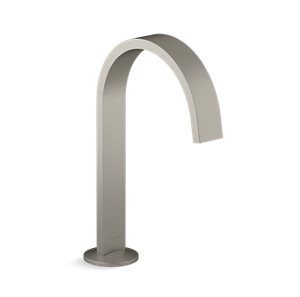 Components® Bathroom sink spout with Ribbon design, 1.2 gpm - K-77968-BN