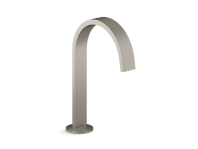 Components® Bathroom sink spout with Ribbon design, 1.2 gpm - K-77968-BN