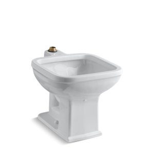 Tyrrell 21" x 27-1/8" floor-mount siphon-jet flushing rim service sink - K-6676-0