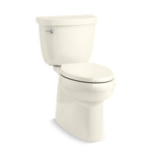 Cimarron® Comfort Height® Two-piece elongated 1.28 gpf chair height toilet - K-5310-96