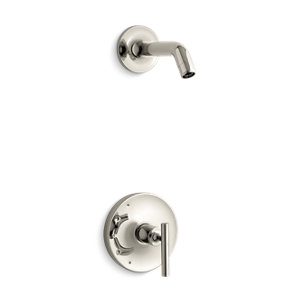 Purist® Rite-Temp® shower valve trim with lever handle, less showerhead - K-TLS14422-4-SN