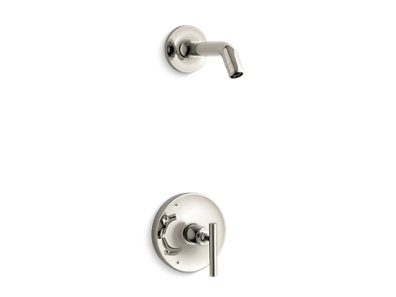 Purist® Rite-Temp® shower valve trim with lever handle, less showerhead - K-TLS14422-4-SN