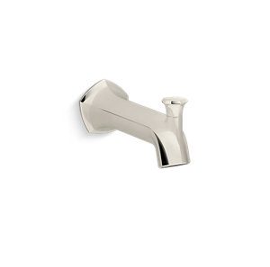 Occasion Wall-mount bath spout with Straight design and diverter - K-27023-SN