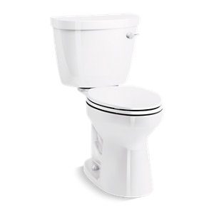 Cimarron® Comfort Height® Two-piece elongated 1.28 gpf chair height toilet - K-31621-RA-0