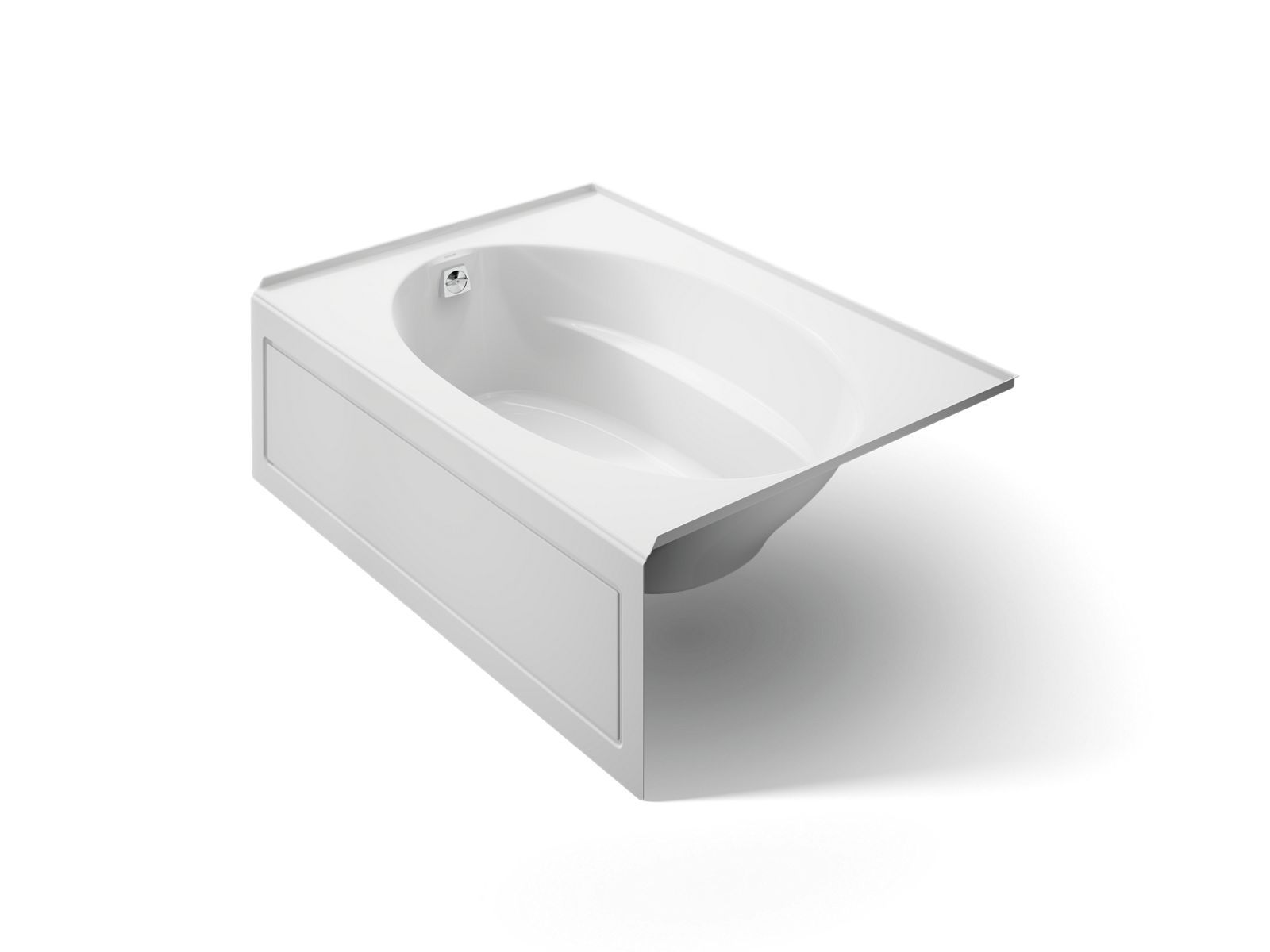 Windward 60" x 42" alcove bath, left drain - K-1113-LA-0